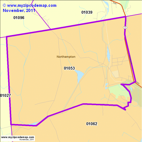 map of 01053