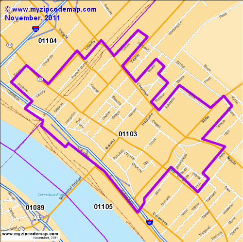 map of 01103