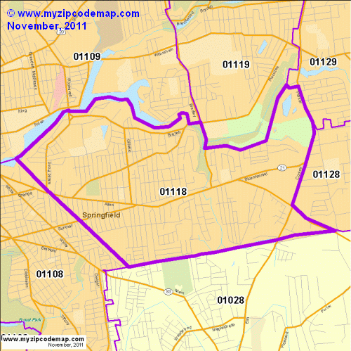 map of 01118