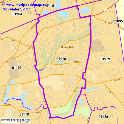 map of 01119