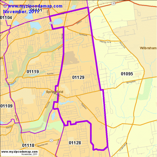 map of 01129