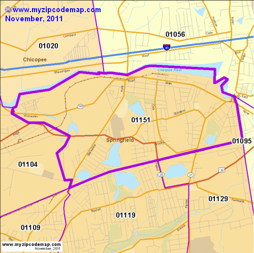 map of 01151