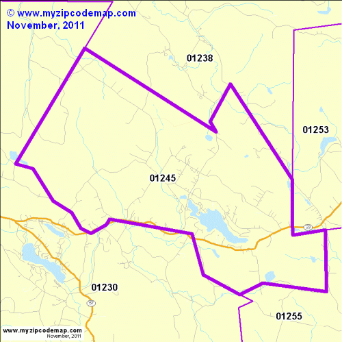 map of 01245