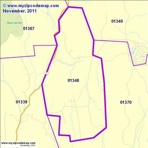 map of 01346