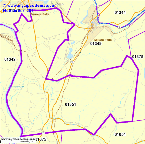 map of 01351