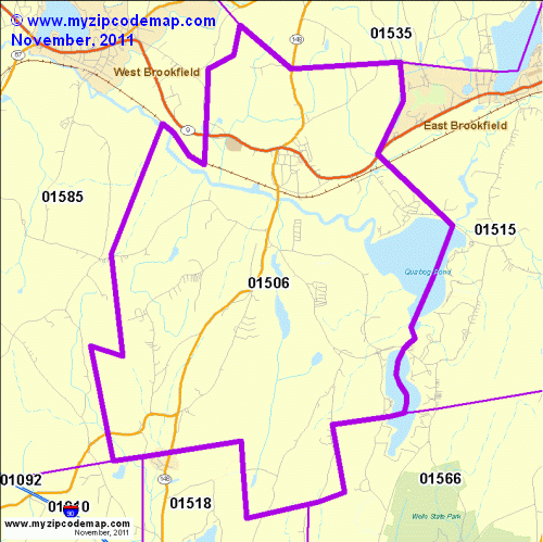 map of 01506