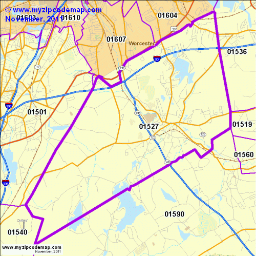 map of 01527