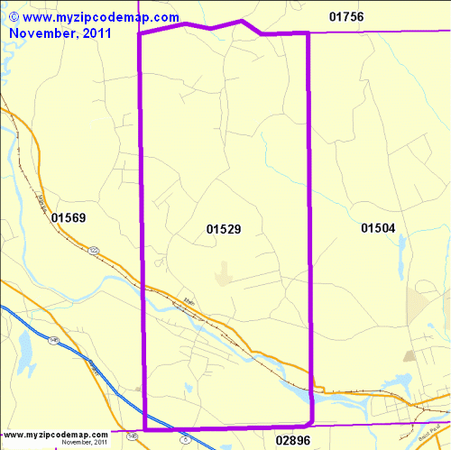 map of 01529