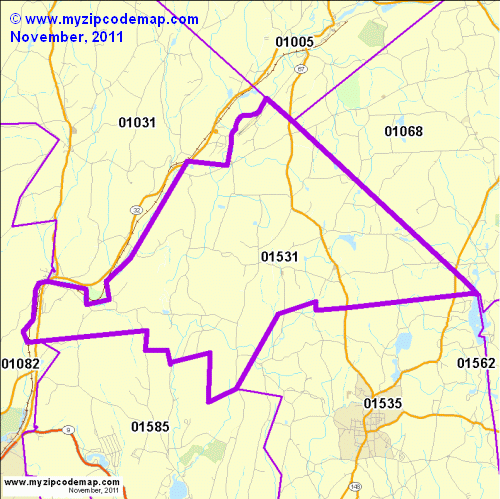 map of 01531