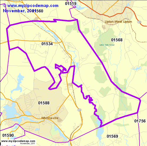 map of 01534
