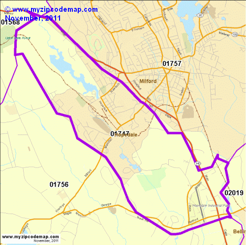 map of 01747