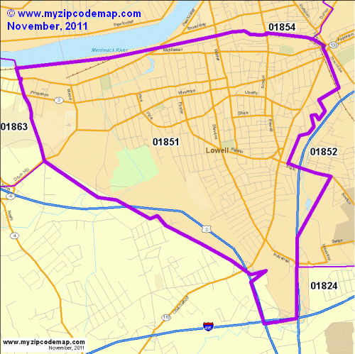 map of 01851