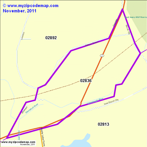 map of 02836