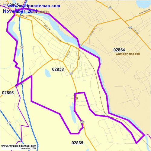 map of 02838