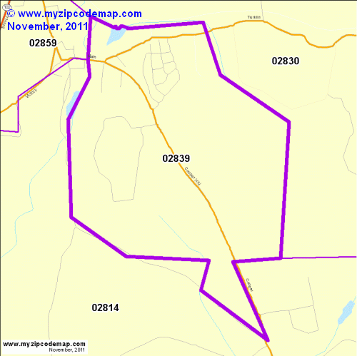 map of 02839