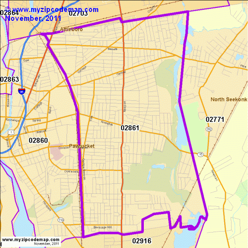 map of 02861