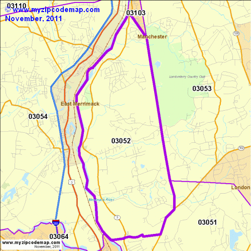 map of 03052