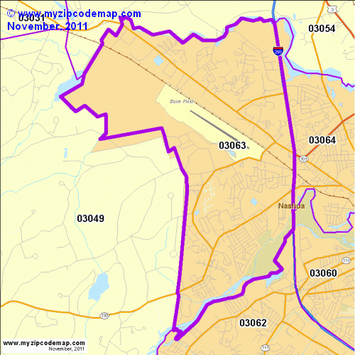 map of 03063