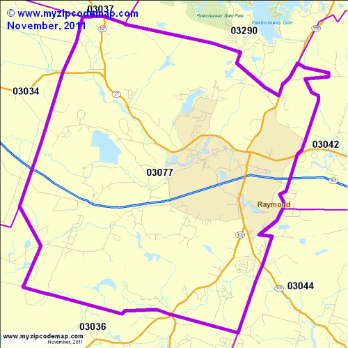 map of 03077