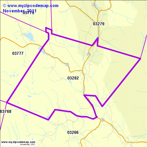 map of 03282