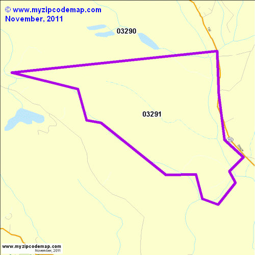 map of 03291