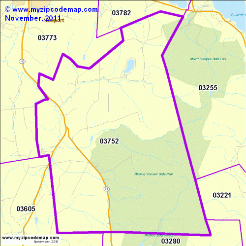 map of 03752