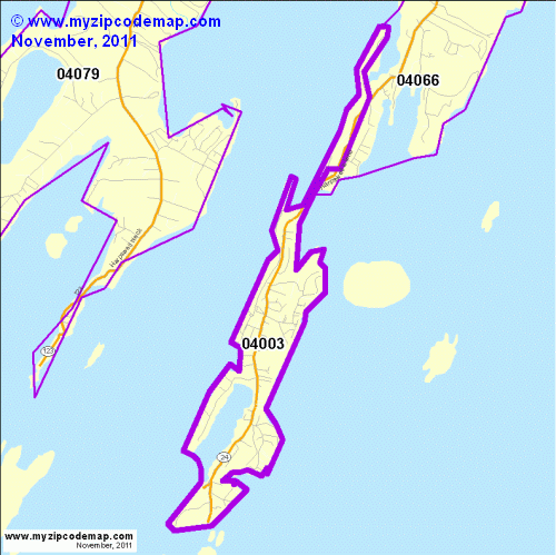 map of 04003