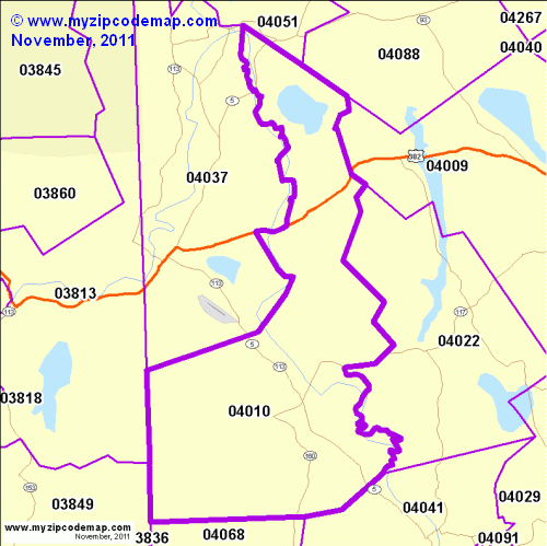 map of 04010