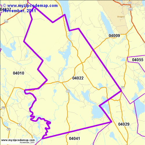 map of 04022