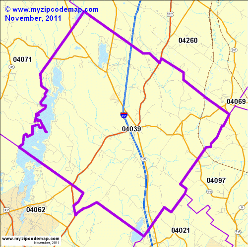 map of 04039