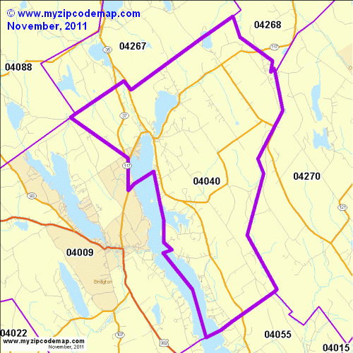 map of 04040