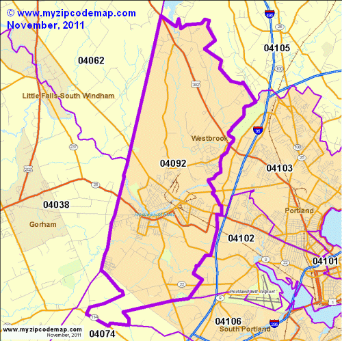 map of 04092