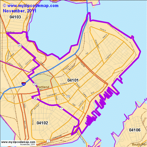 map of 04101