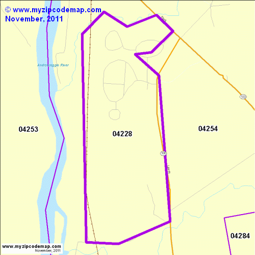 map of 04228
