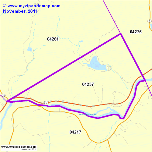 map of 04237