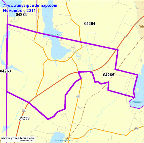 map of 04265