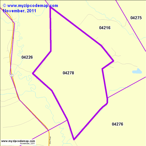 map of 04278