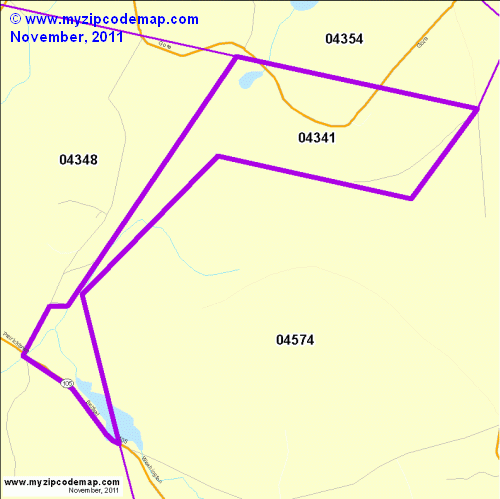 map of 04341
