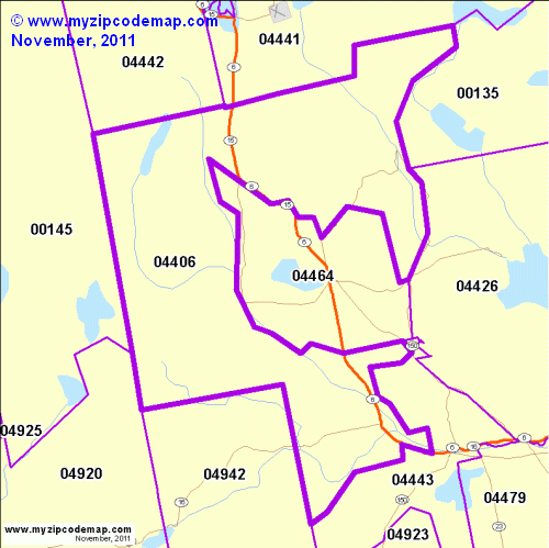 map of 04406