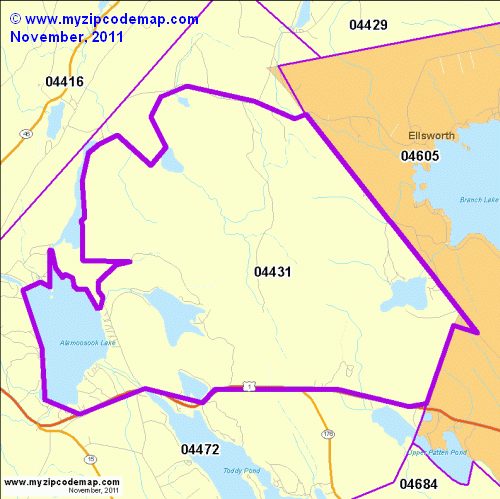 map of 04431