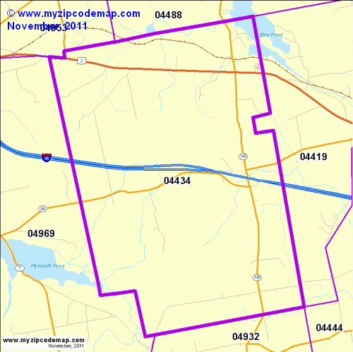 map of 04434