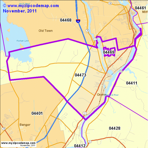 map of 04473