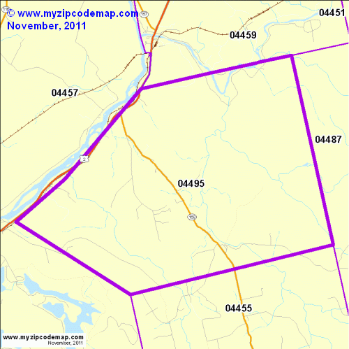 map of 04495
