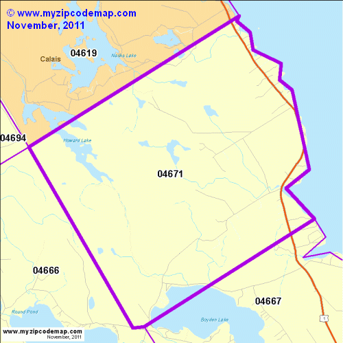 map of 04671