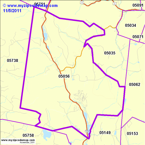 map of 05056