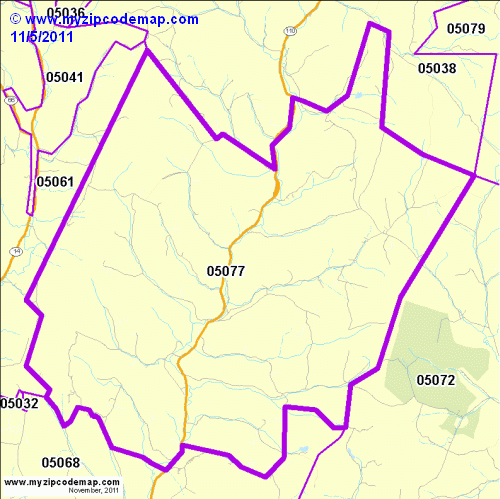 map of 05077