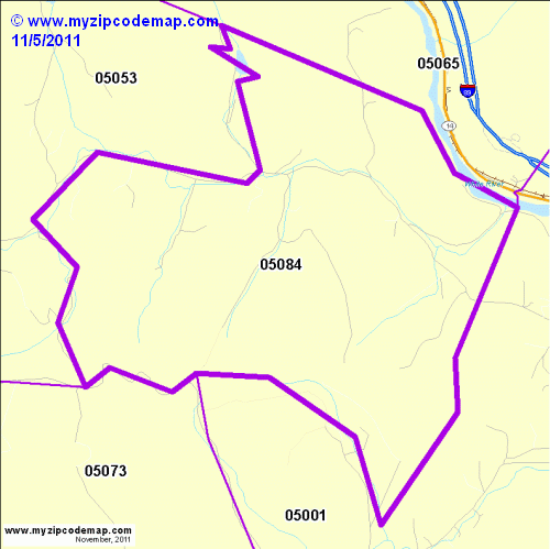 map of 05084