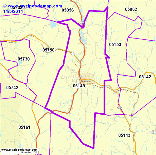 map of 05149