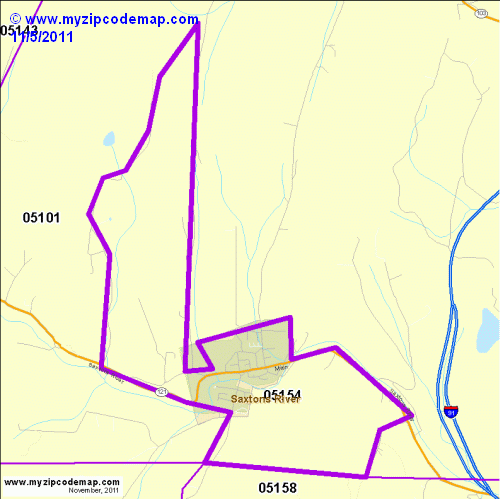map of 05154