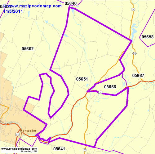 map of 05651
